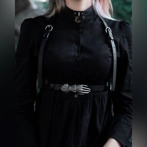 Gothic Victorian Mourning Hand Harness